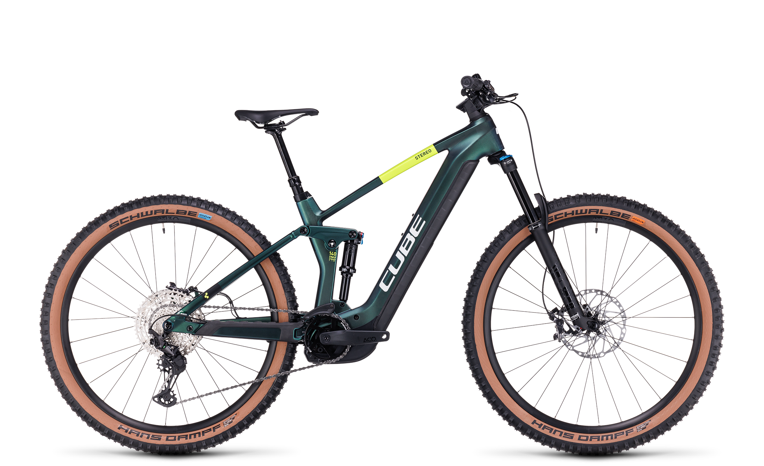 Cube Stereo Hybrid 140 HPC SLX 750 goblin´n´yellow