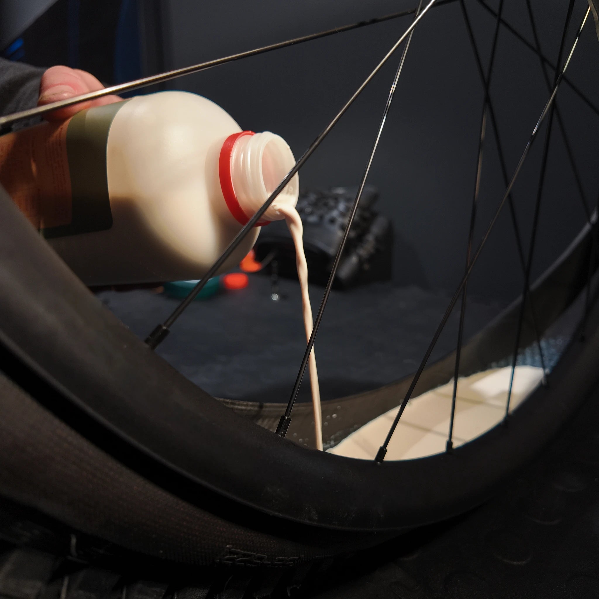 Tubeless Milch