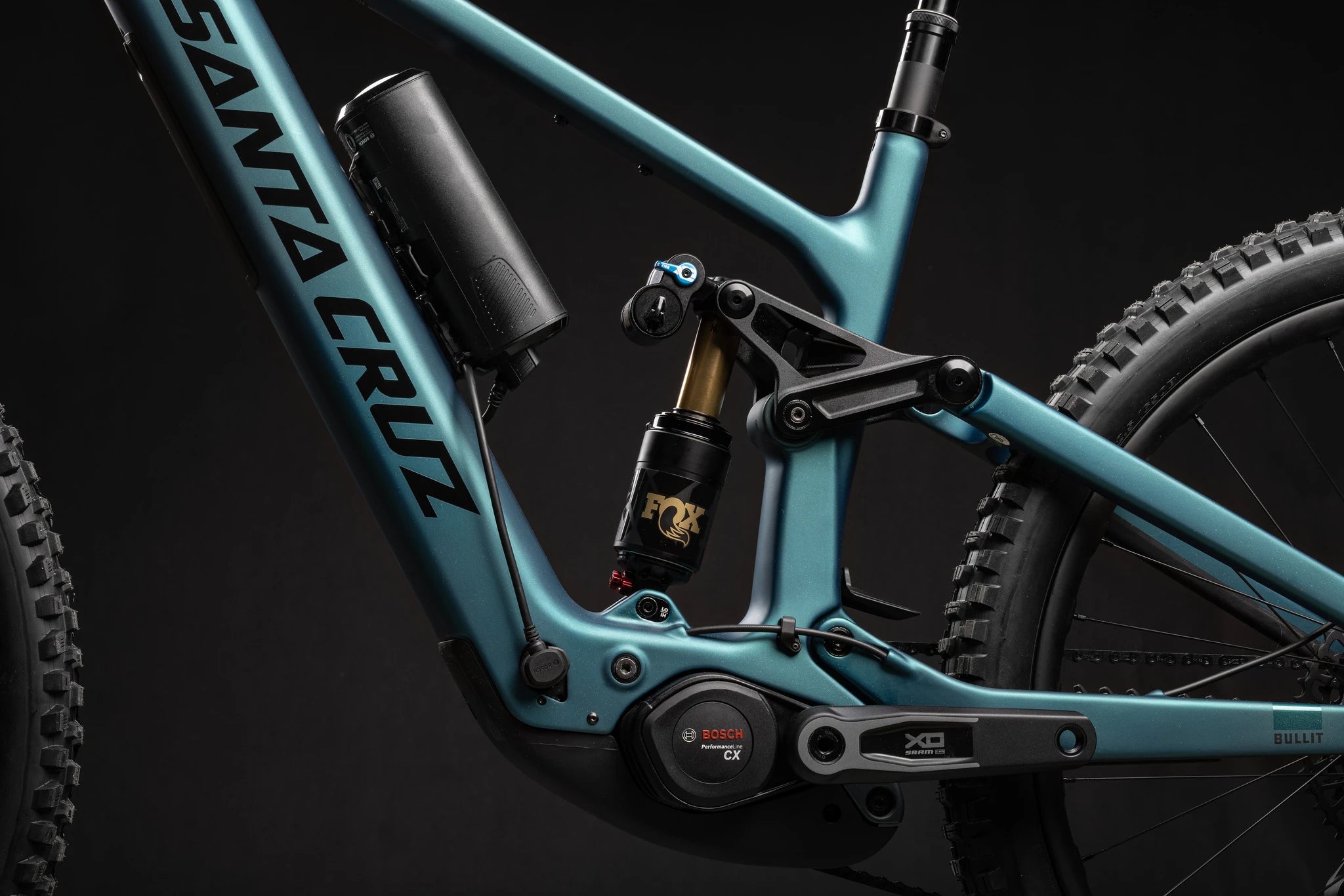Santa Cruz Bullit 4 CC MX X0 AXS RSV Matte Teal Sparkle 2026