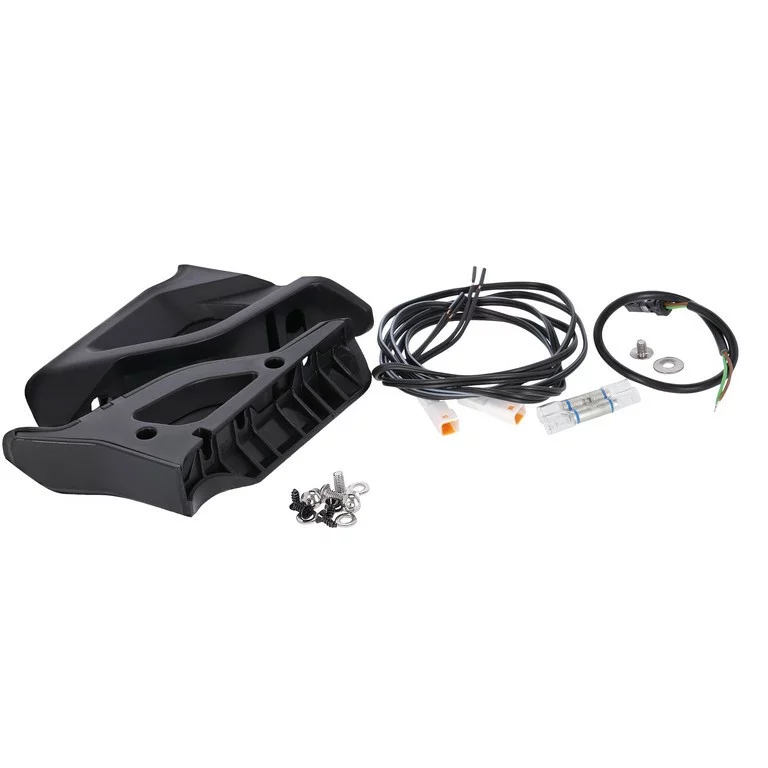 Haibike Twin-Tail-Light Adapter für GEN.4 Bosch - Liquid-Life #Wähle Deine Farbe_Schwarz