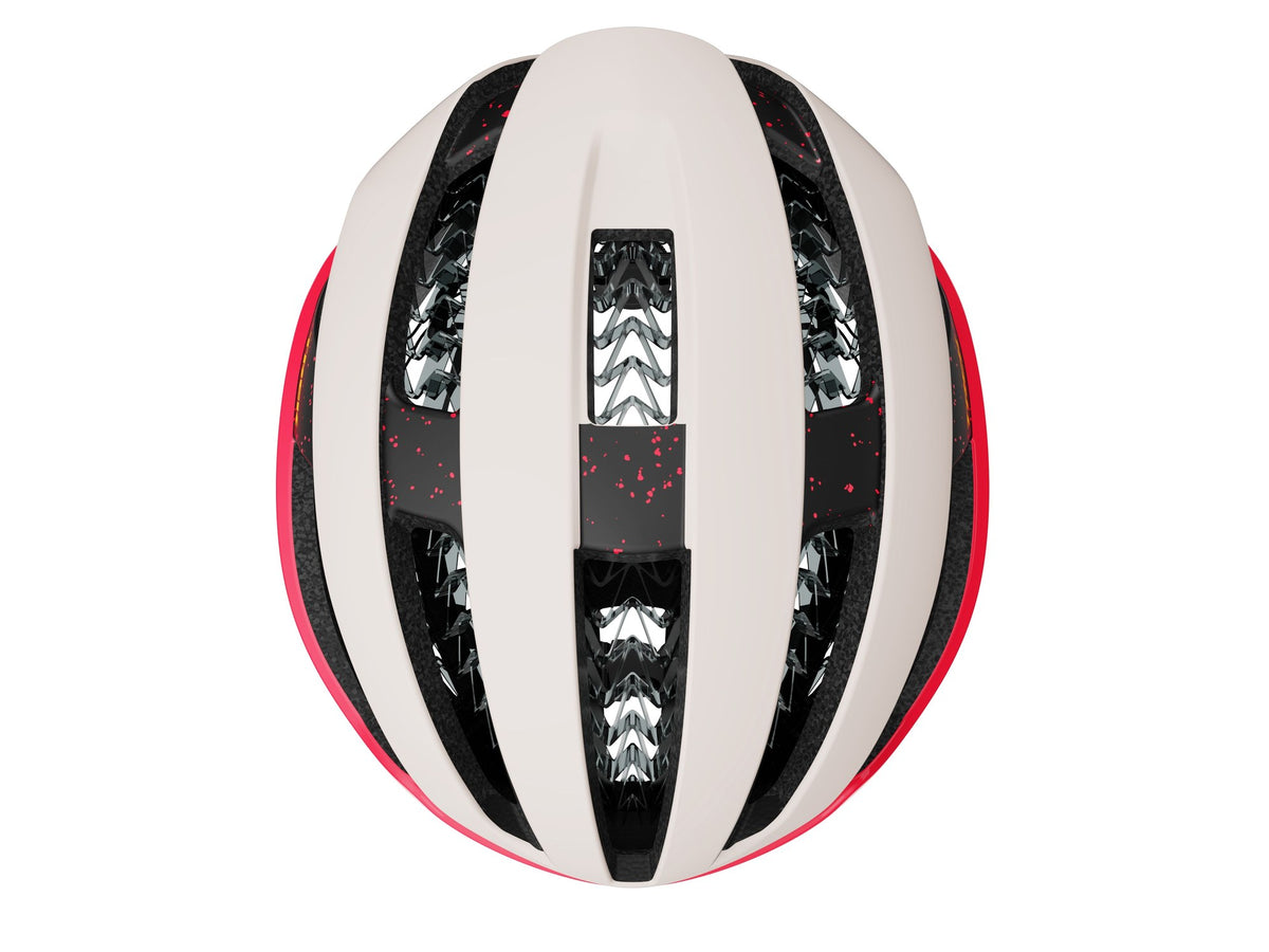 Trek Circuit Wavecel Helmet - Liquid-Life #Wähle Deine Farbe_Era White/Radioactive Coral