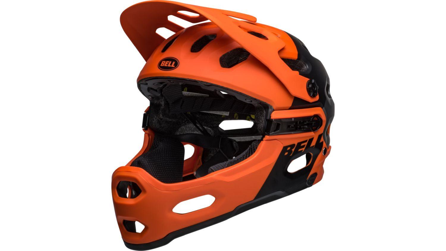 Bell Super 3R MIPS - Liquid-Life #Wähle Deine Farbe_Matte Orange/Black