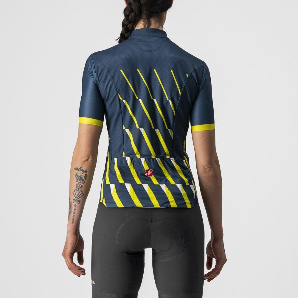 Castelli Pendio Damen Jersey - Liquid-Life #Wähle Deine Farbe_Moonlite Ocean/Sulphur-White