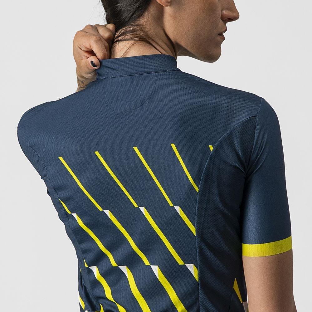 Castelli Pendio Damen Jersey - Liquid-Life #Wähle Deine Farbe_Moonlite Ocean/Sulphur-White