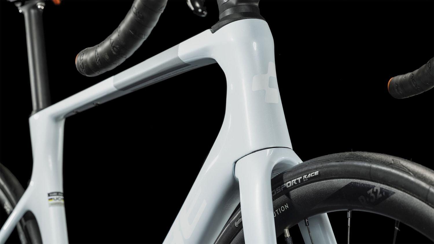 Cube Agree C:62 Pro white´n´orange 2023 - Liquid-Life