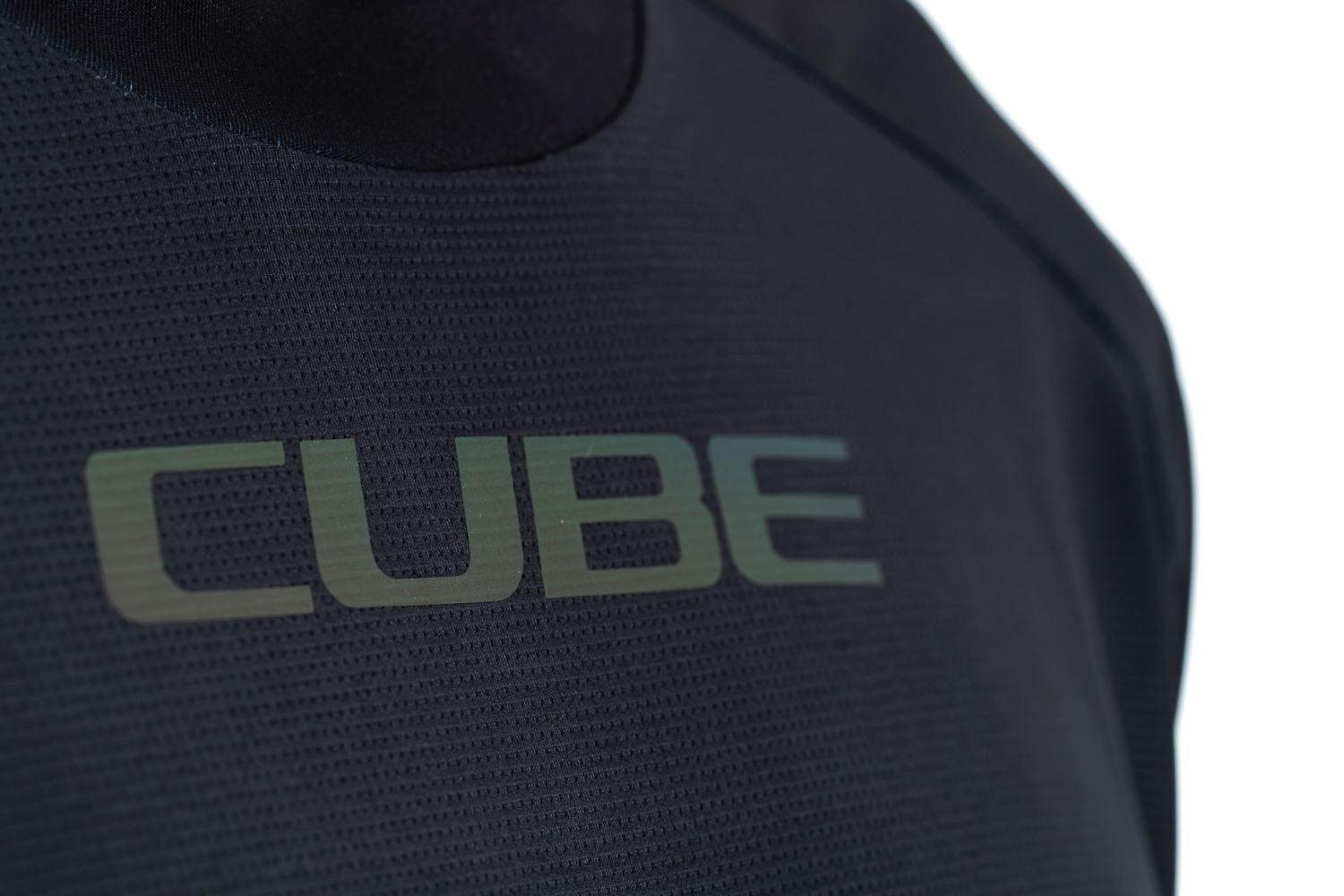 Cube ATX Rundhalstrikot langarm - Liquid-Life #Wähle Deine Farbe_Schwarz