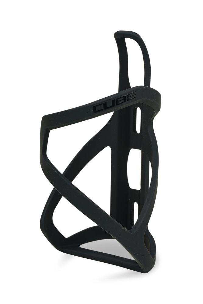 Cube Flaschenhalter HPP Left-Hand Sidecage - Liquid-Life #Wähle Deine Farbe_Matt Black´n´Glossy Black
