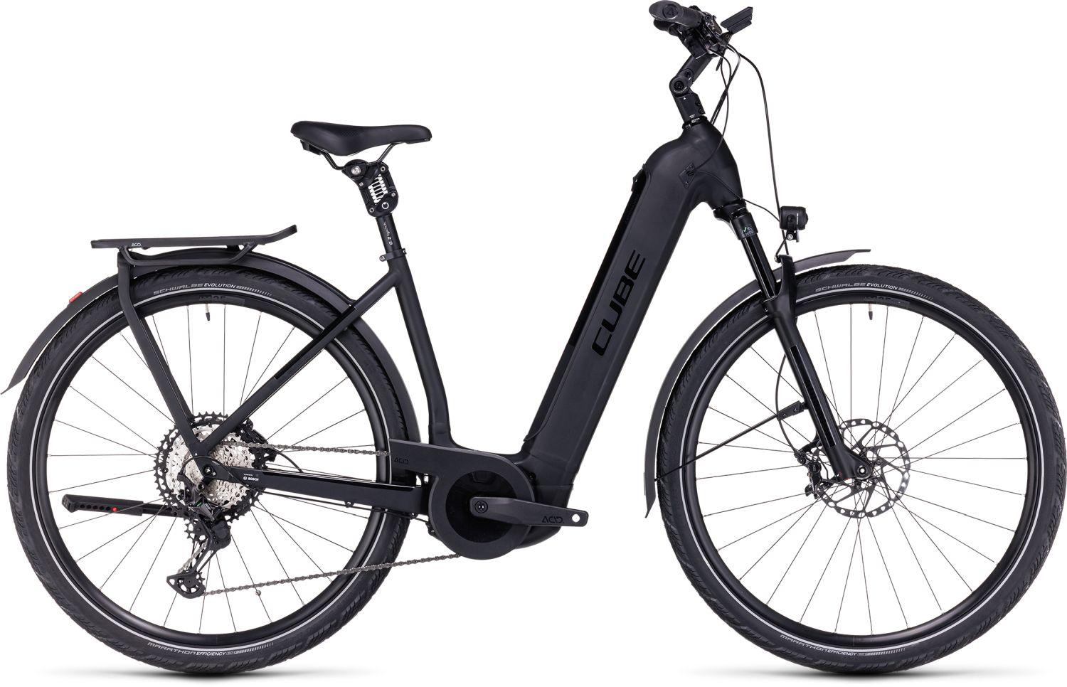 Cube Kathmandu Hybrid SLT 750 black´n´metal 2023 Easy Entry - Liquid-Life