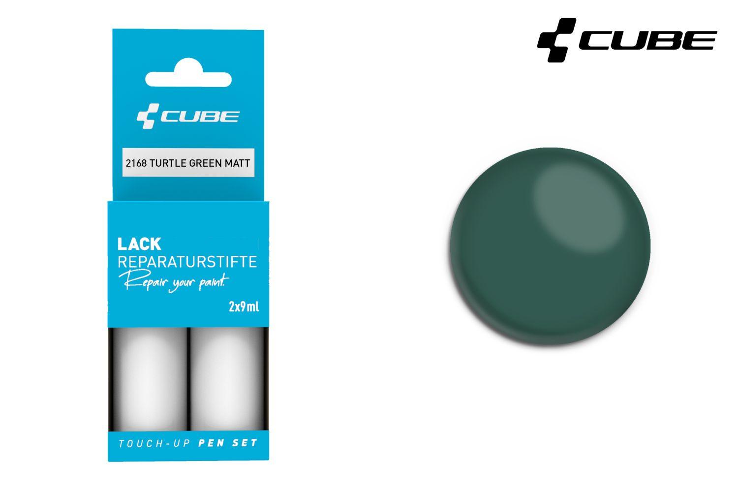 Cube Lackstift Set TURTLE GREEN matt 2168 - Liquid-Life