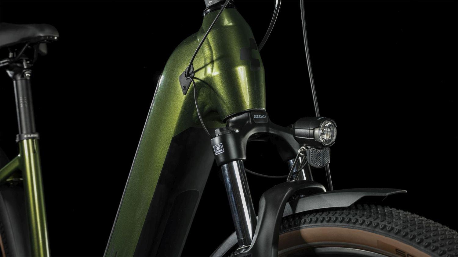 Cube Nuride Hybrid Pro 750 Allroad shinymoss´n´black 2023 Easy Entry - Liquid-Life