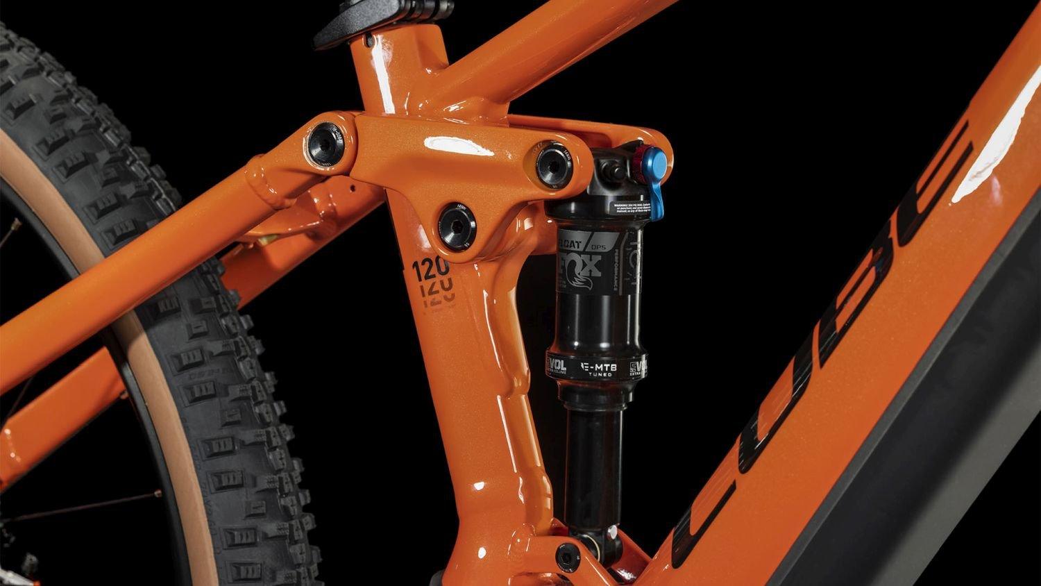 Cube Stereo Hybrid 120 Race 625 sparkorange´n´black 2023 - Liquid-Life