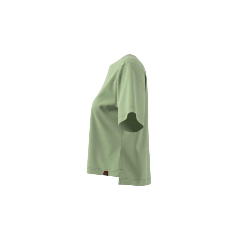 FiveTen Cropped Graphic T-Shirt - Liquid-Life #Wähle Deine Farbe_Lime