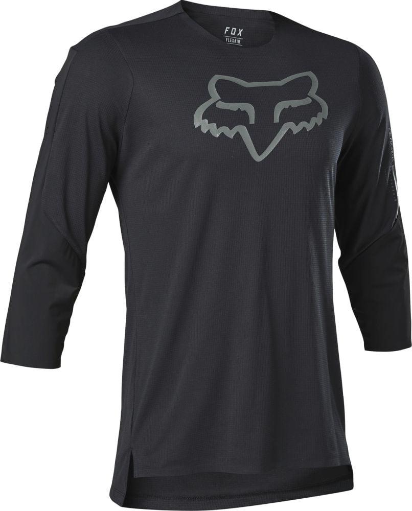 Fox Flexair 3/4 Delta Jersey - Liquid-Life #Wähle Deine Farbe_Black