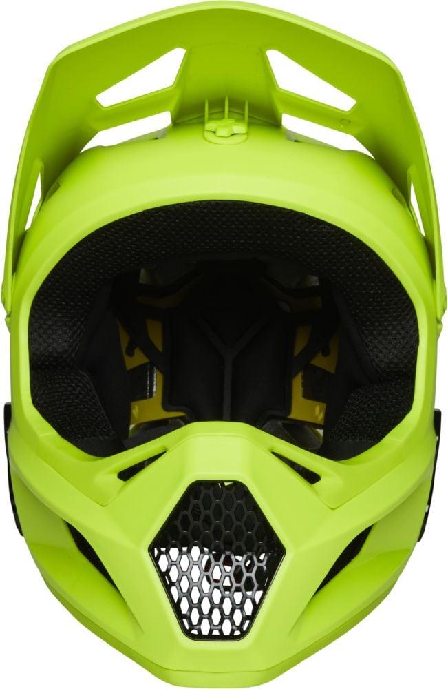 Fox Youth Rampage Helmet - Liquid-Life #Wähle Deine Farbe_Flo Yellow