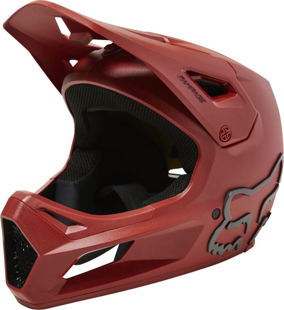 Fox Youth Rampage Helmet - Liquid-Life #Wähle Deine Farbe_Red