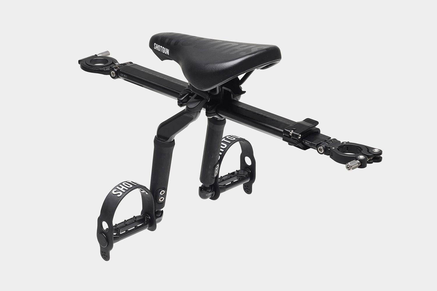 Kids Ride Shotgun Pro MTB Front Kindersitz - Liquid-Life #Wähle Deine Farbe_Schwarz