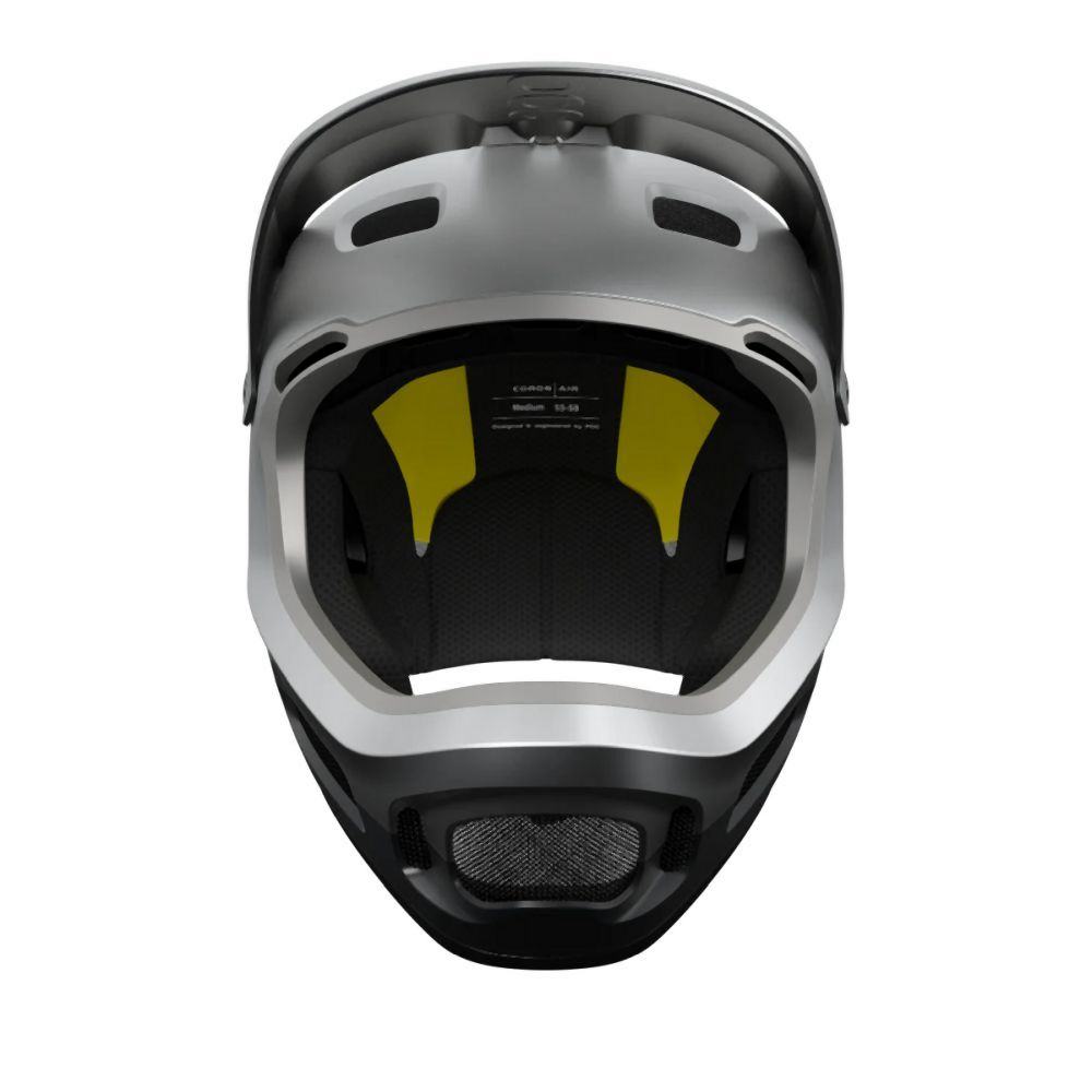 POC Coron Air MIPS - Liquid-Life #Wähle Deine Farbe_Silver/Uranium Black Matt