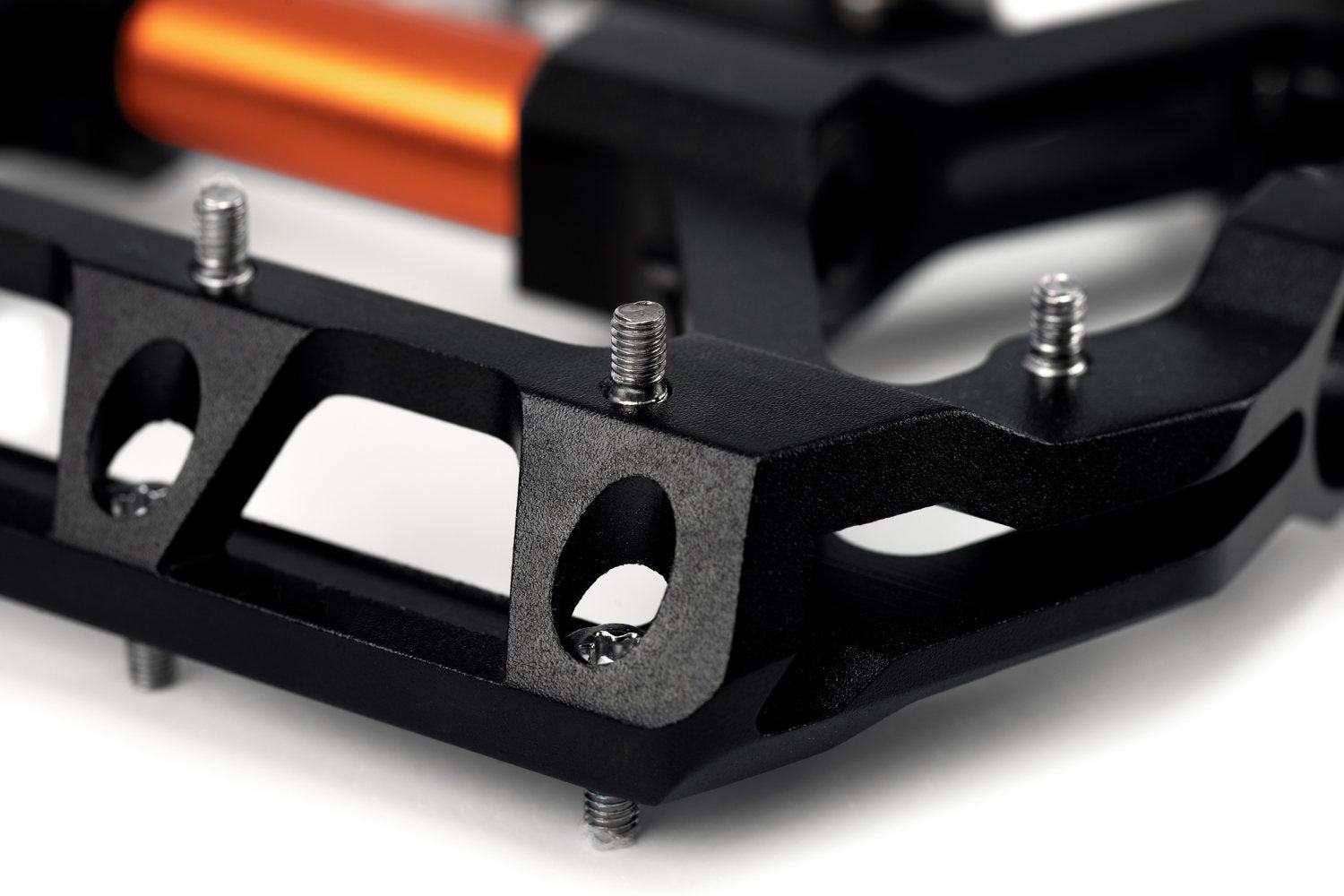 RFR Pedale Flat SLT 2.0 - Liquid-Life #Wähle Deine Farbe_black´n´orange