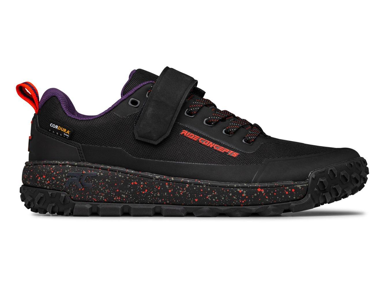 Ride Concepts Tallac Clip Men's Shoe - Liquid-Life #Wähle Deine Farbe_black/red