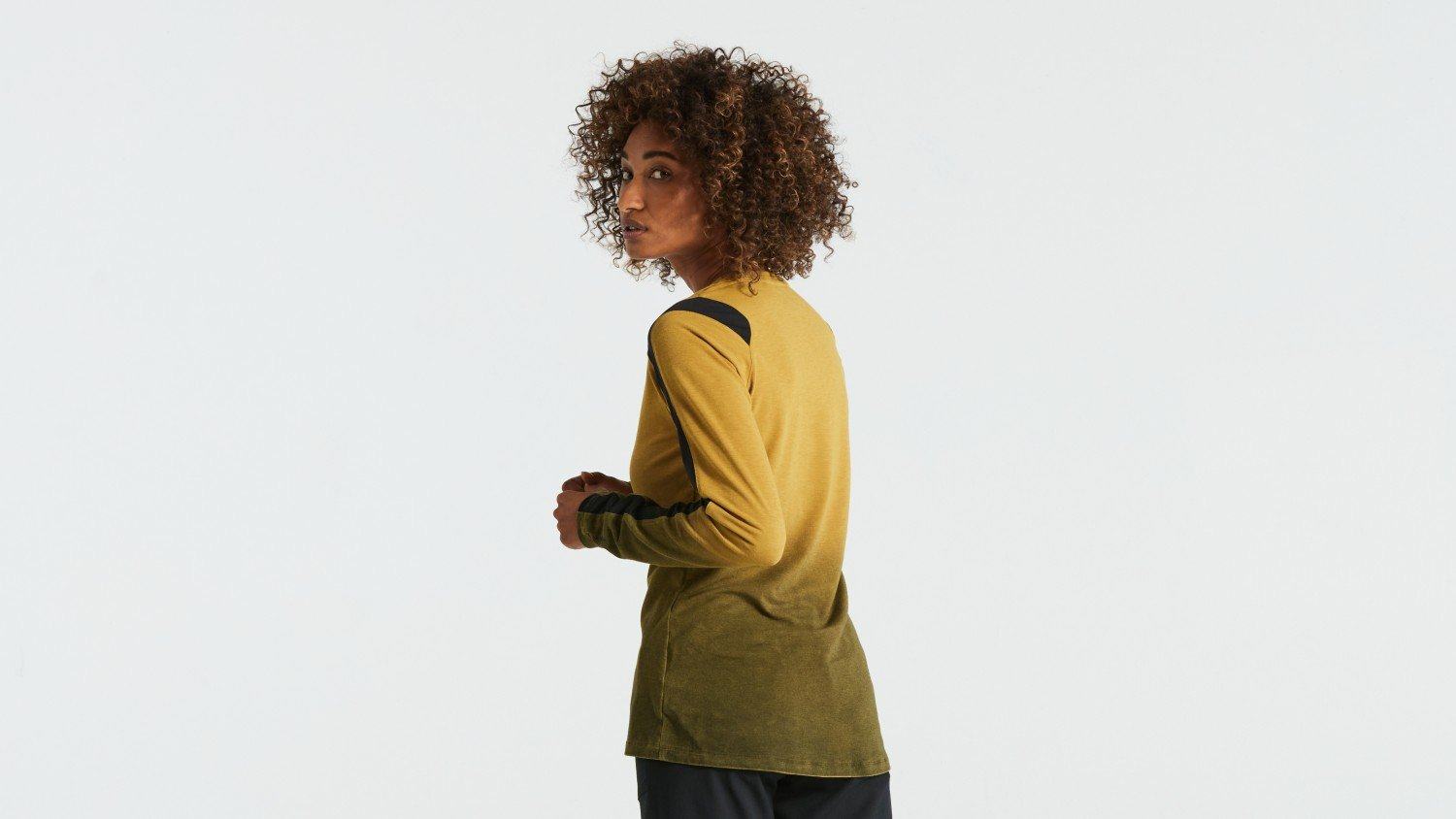 Specialized Trail Jersey LS Wmn - Liquid-Life #Wähle Deine Farbe_Harvest Gold Spray