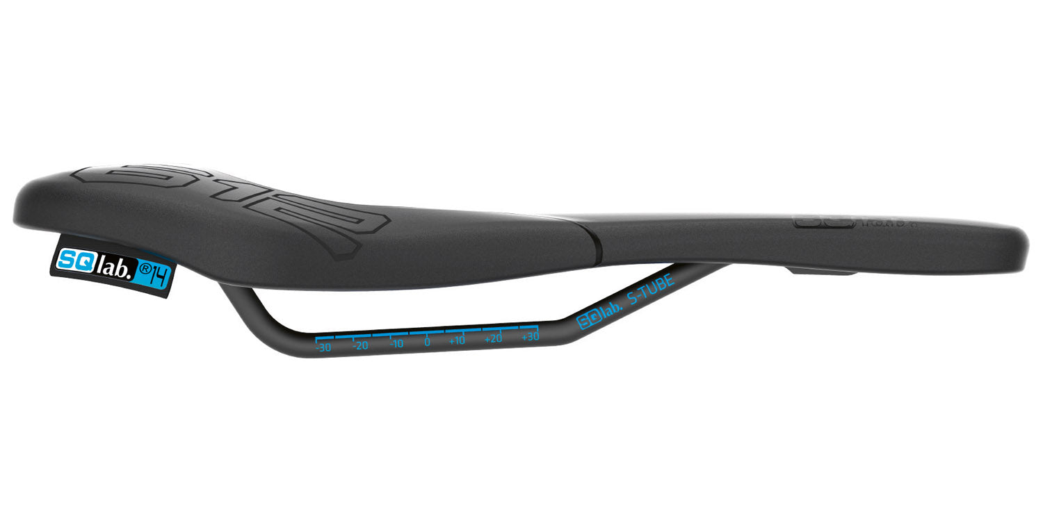 SQ-lab Sattel 612 Ergowave active S-Tube 13 cm - Liquid-Life #Wähle Deine Farbe_schwarz