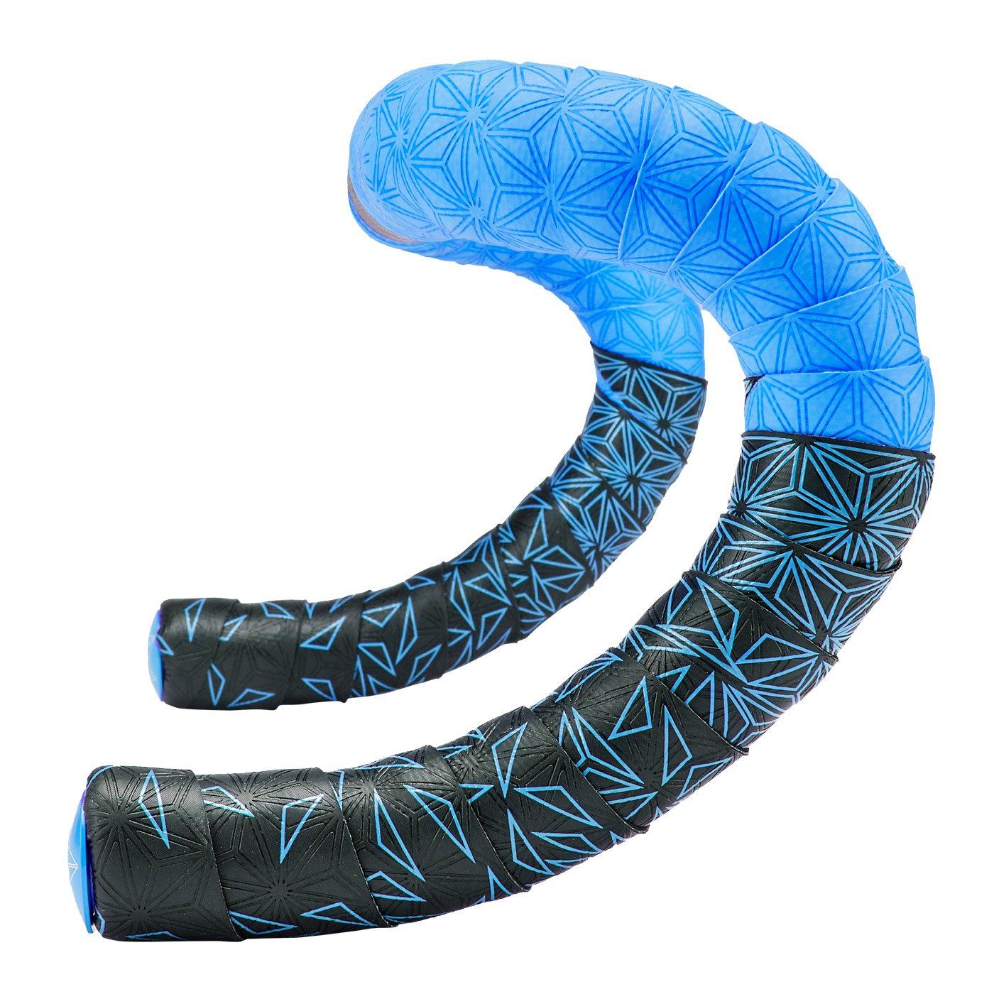 Supacaz Super Sticky Kush - Star Fade - Liquid-Life #Wähle Deine Farbe_Neon Blue