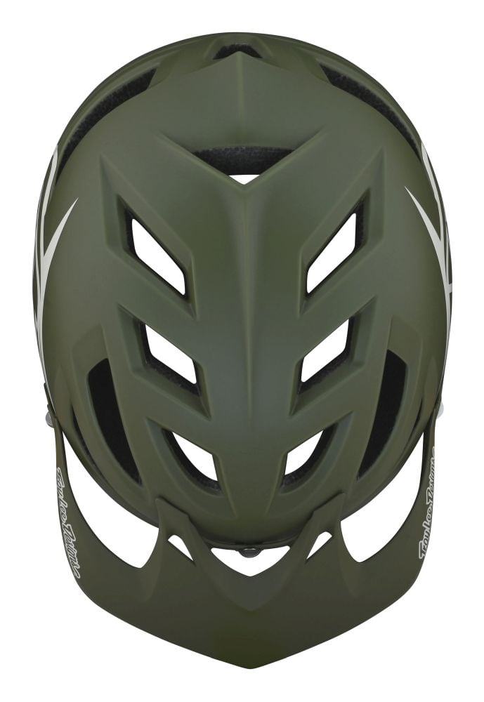 Troy Lee Designs A1 Helm Drone - Liquid-Life #Wähle Deine Farbe_Steel green