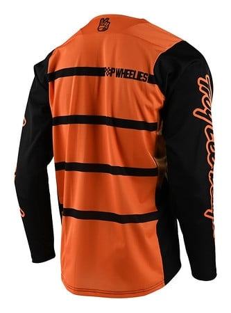 Troy Lee Designs Skyline LS Jersey - Liquid-Life #Wähle Deine Farbe_Diffuze Tangelo / Black