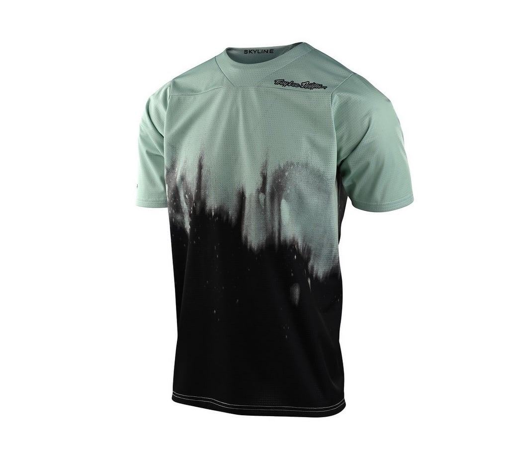 Troy Lee Designs Skyline SS Jersey Diffuze - Liquid-Life #Wähle Deine Farbe_Smoke Green / Black