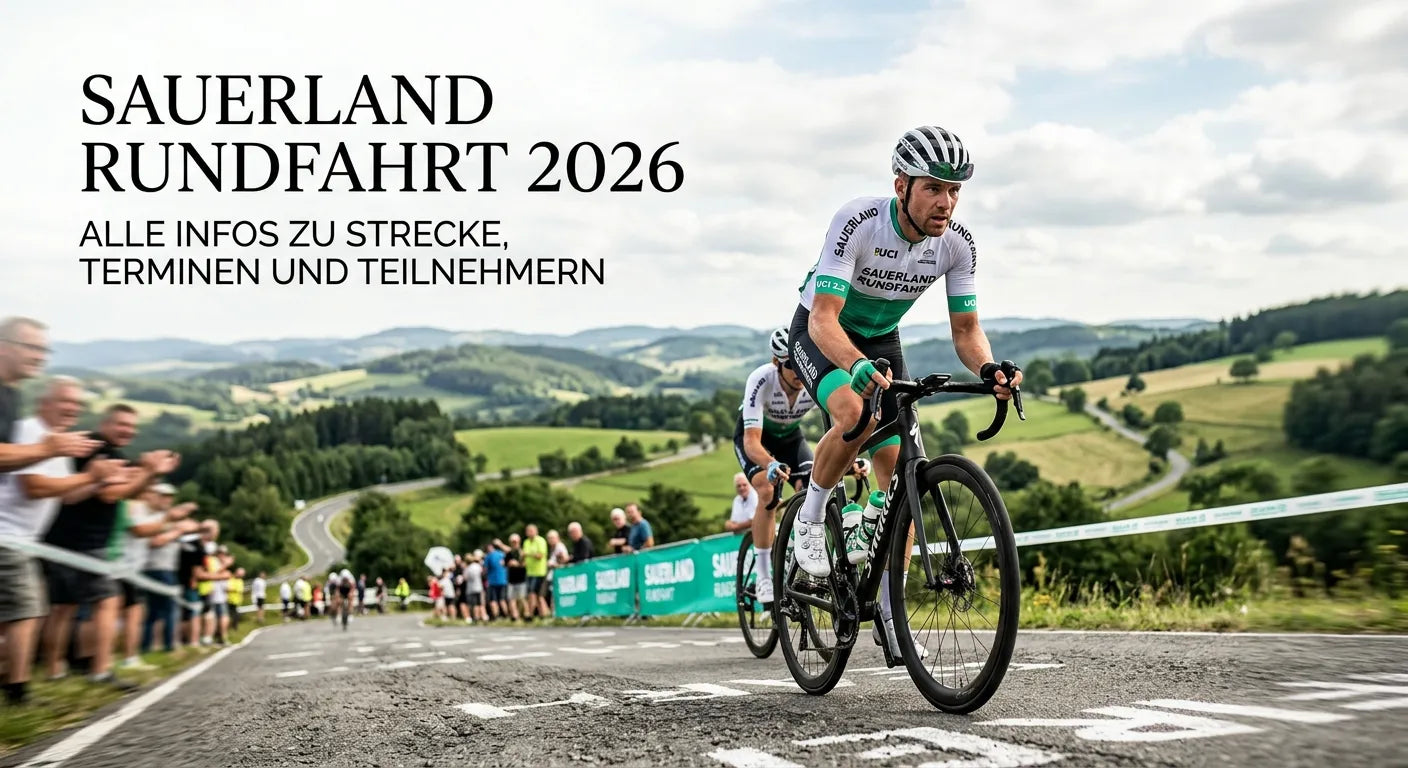 Sauerland Rundfahrt 2026: Alle Infos zu Strecke, Terminen und Teilnehmern