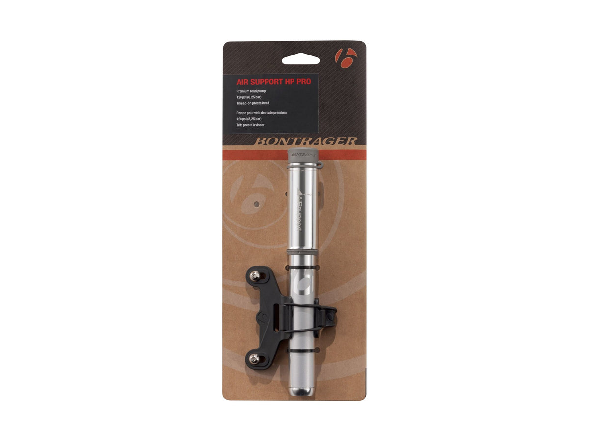 Bontrager Air Support HP Pro S Rennradpumpe - Liquid-Life #Wähle Deine Farbe_Silver