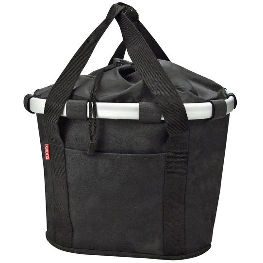 Klickfix Bikebasket - Liquid-Life #Wähle Deine Farbe_schwarz