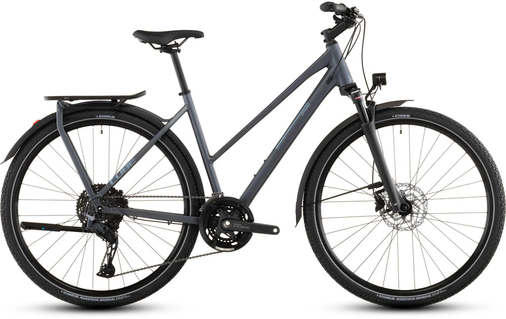 Cube Kathmandu EXC metallicgrey´n´chrome Trapeze 2026