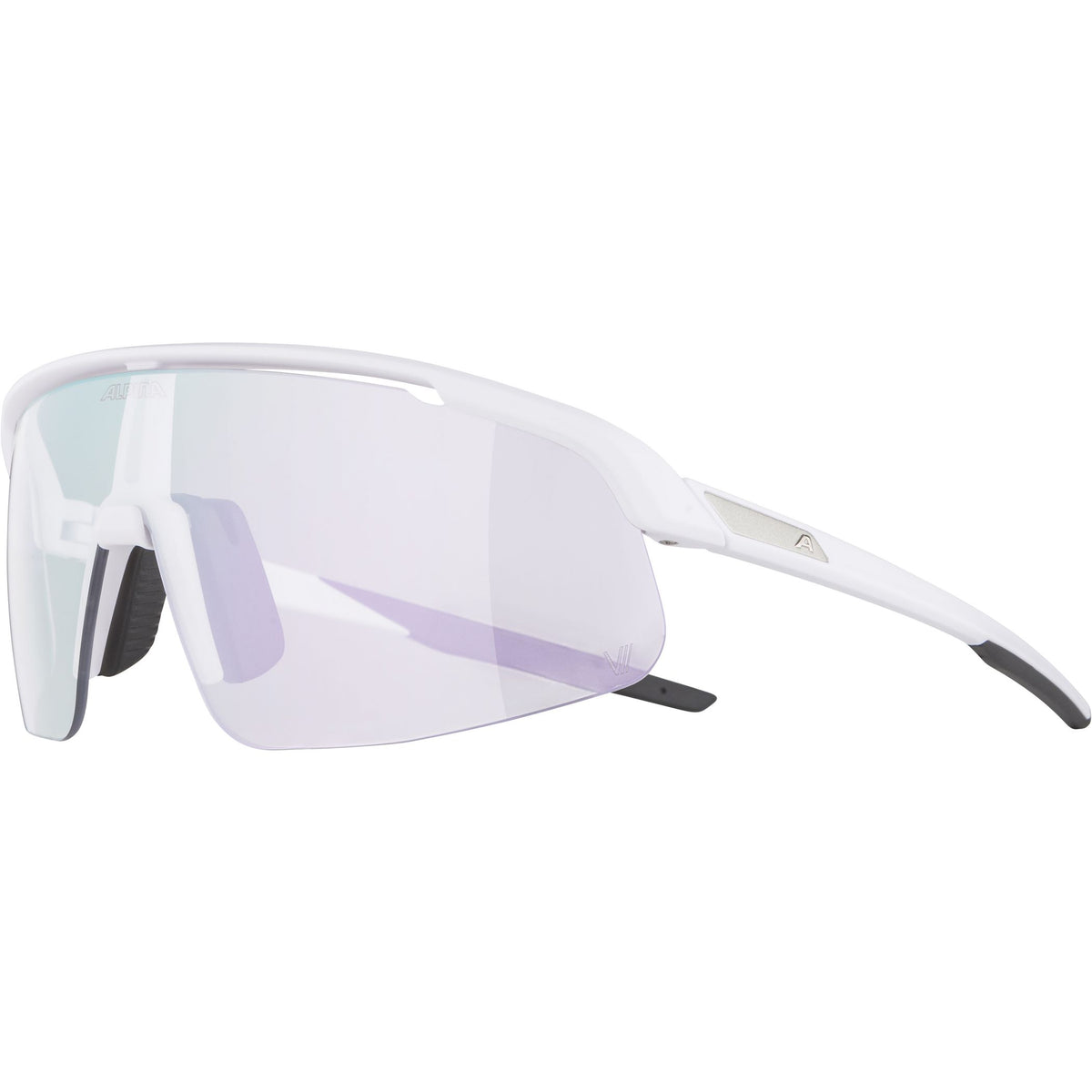 Alpina Turbo Pro S V - Liquid-Life #Wähle Deine Farbe_white matt/clear to grey/flash pink