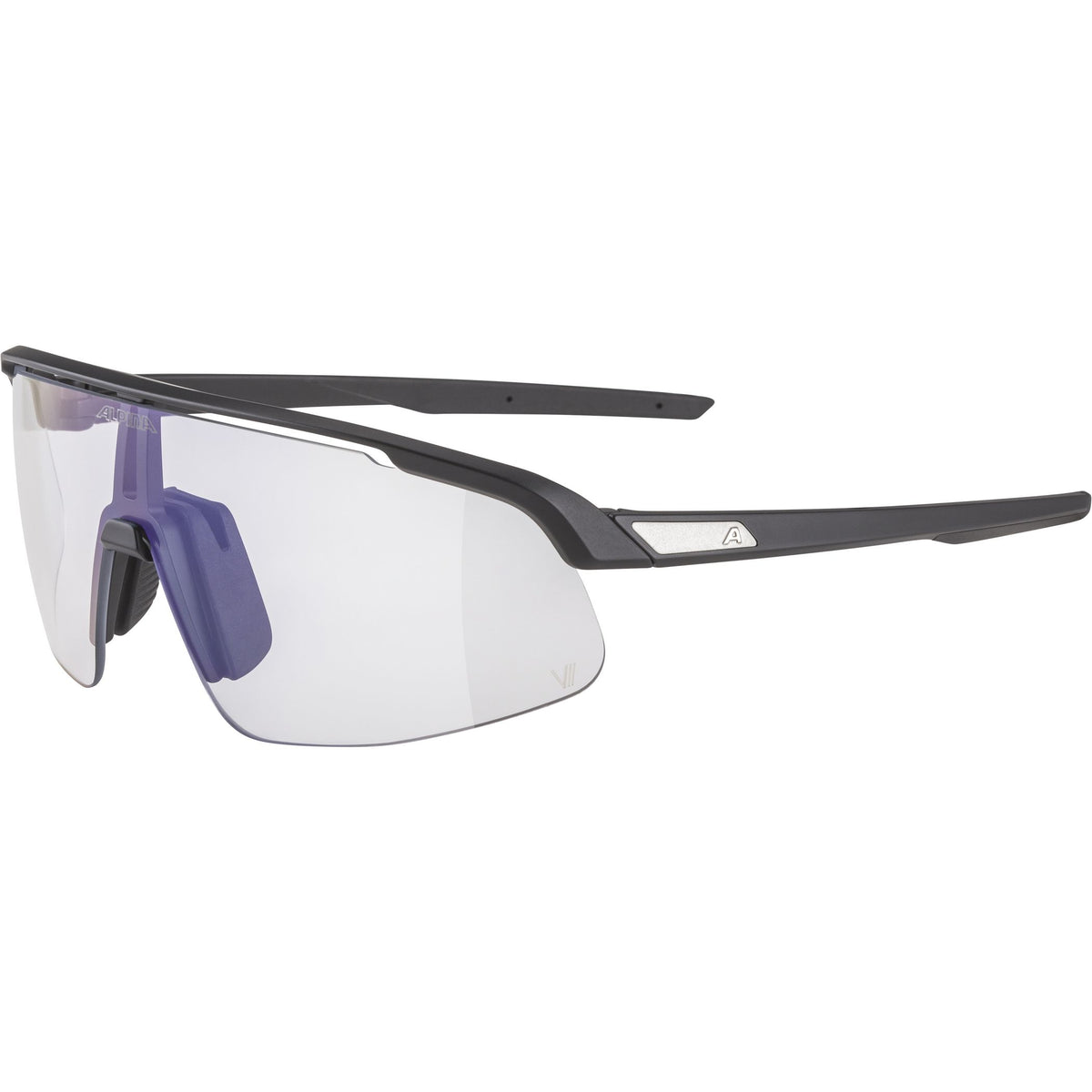 Alpina Turbo Pro S V - Liquid-Life #Wähle Deine Farbe_black matt/clear to grey/flash blue