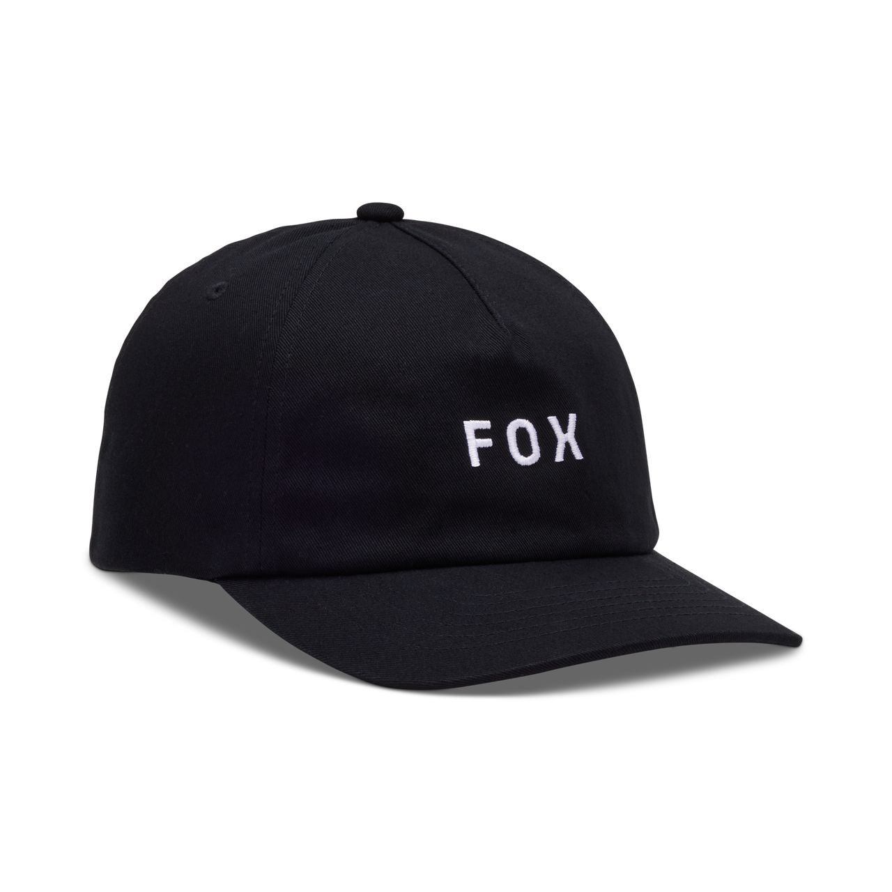 Fox Wordmark Adjustable Hat #Wähle Deine Farbe_Black/White