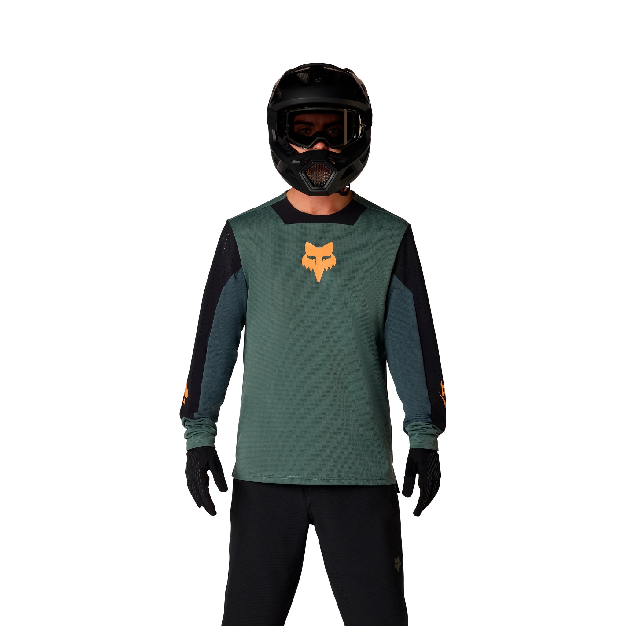 Fox Defend LS Jersey Creation - Liquid-Life #Wähle Deine Farbe_sage