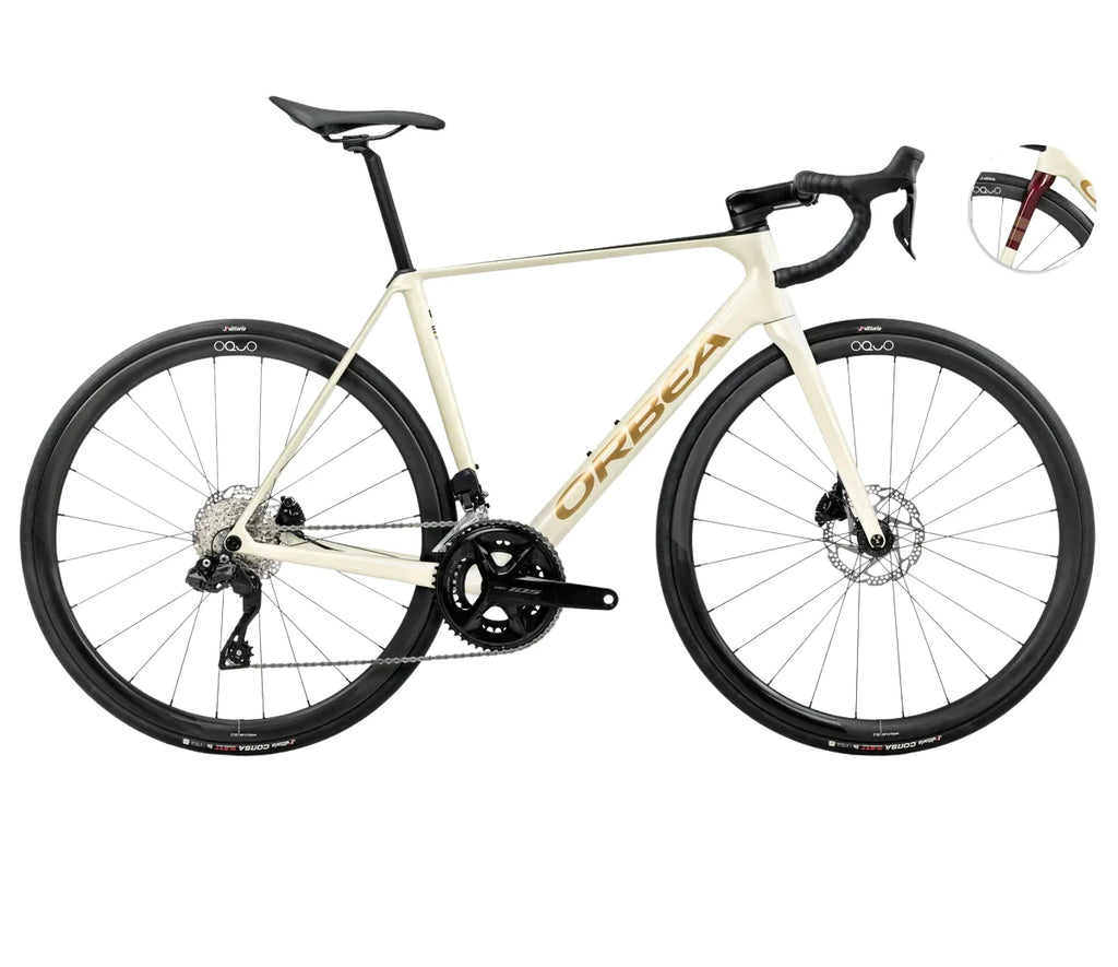 Orbea ORCA M35i White - Burgundy - Vulcano 2025