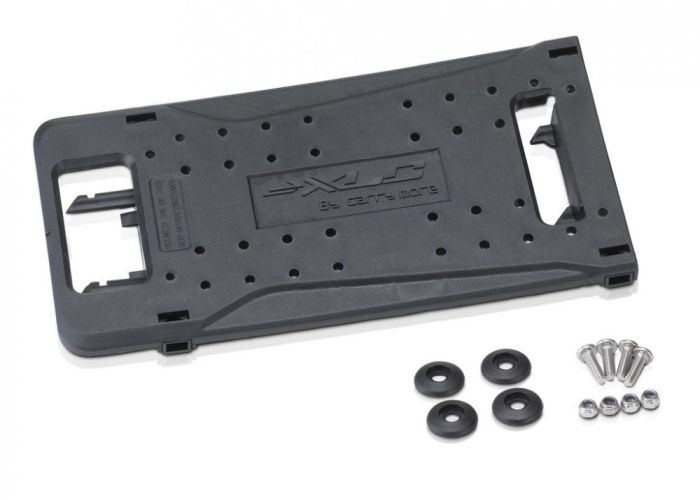 XLC Adapterplatte für Systemgepäckträger - Liquid-Life #Wähle Deine Farbe_schwarz