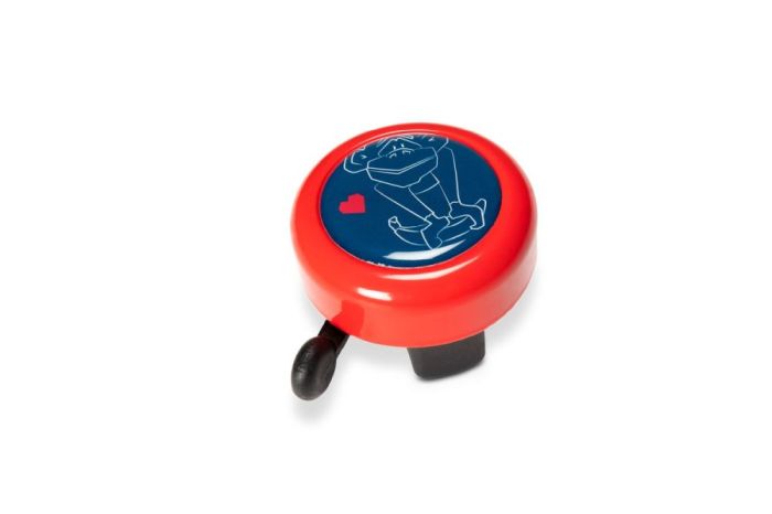 RFR 19 Fahrradklingel BUDDYS Monkey - Liquid-Life #Wähle Deine Farbe_red´n´blue