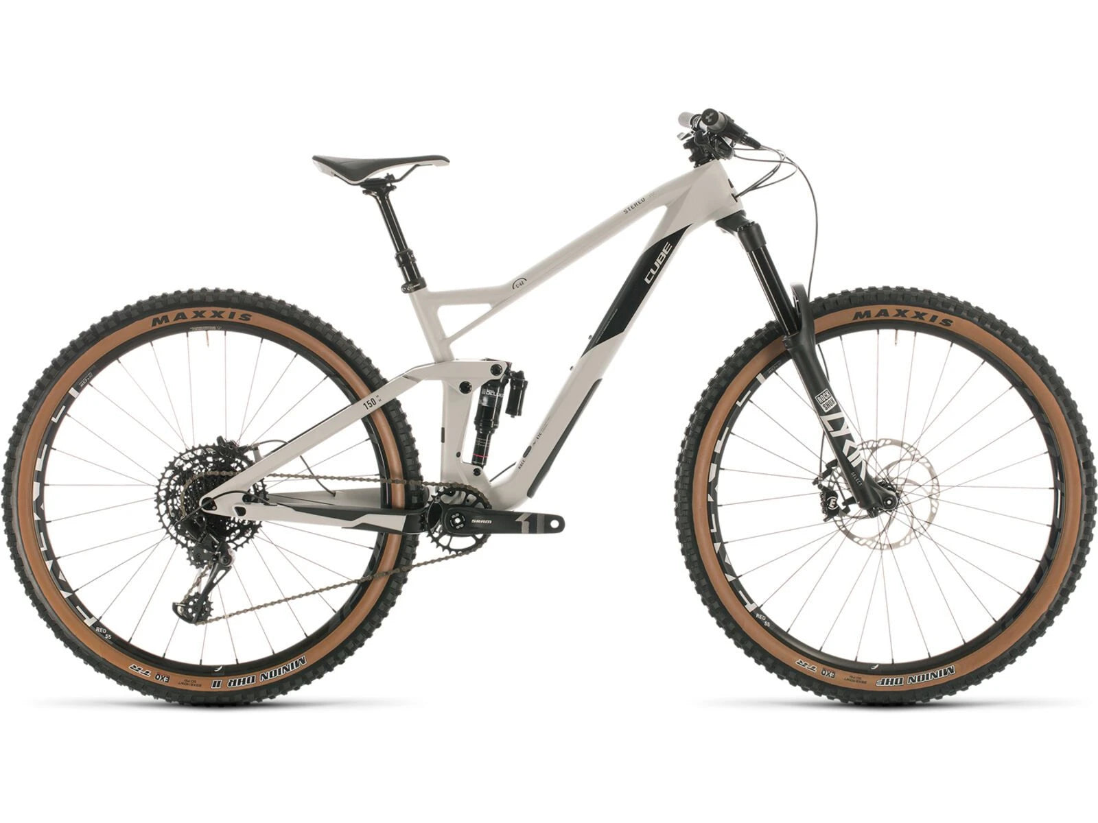 Cube Stereo 150 C:62 Race grey´n´carbon 2020