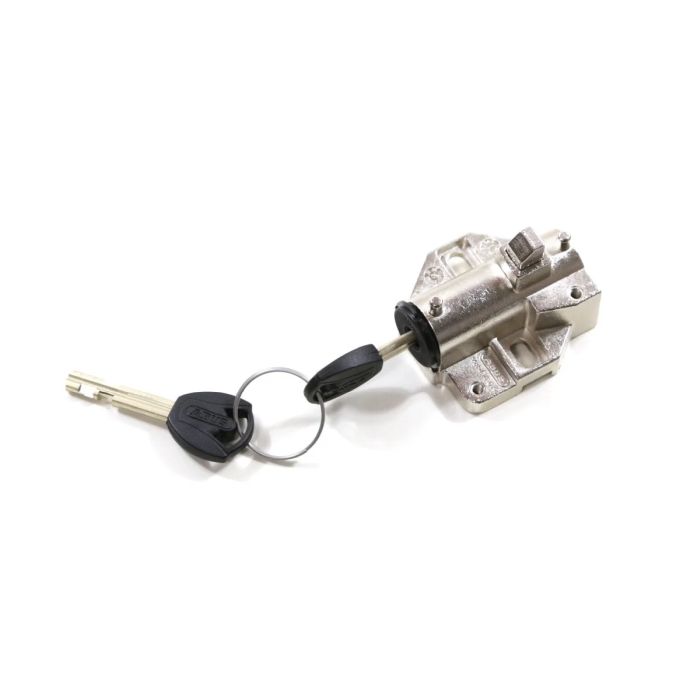 Abus Akkuschloss Zylinder Shimano DT1 Plus - Liquid-Life #Wähle Deine Farbe_silber