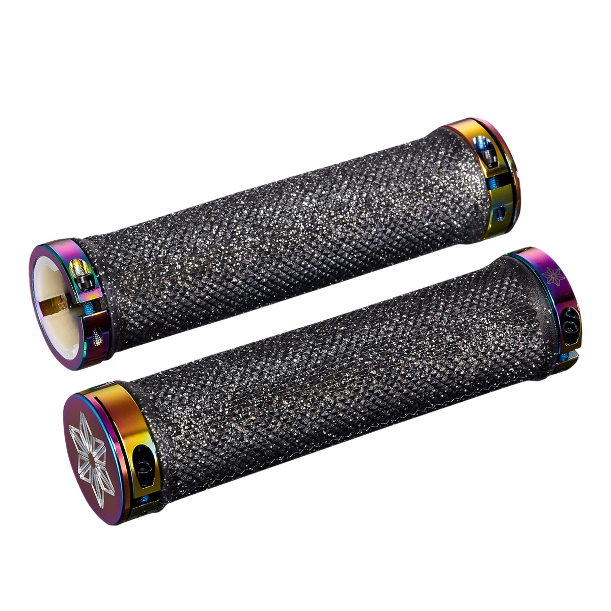 Supacaz Diamond Kush Grip - Liquid-Life #Wähle Deine Farbe_Black/Oil Slick