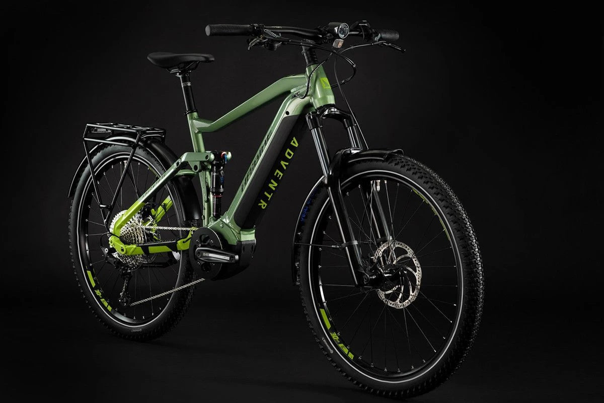 Haibike Adventr FS 8 Metal Green / Apple / Black 2022