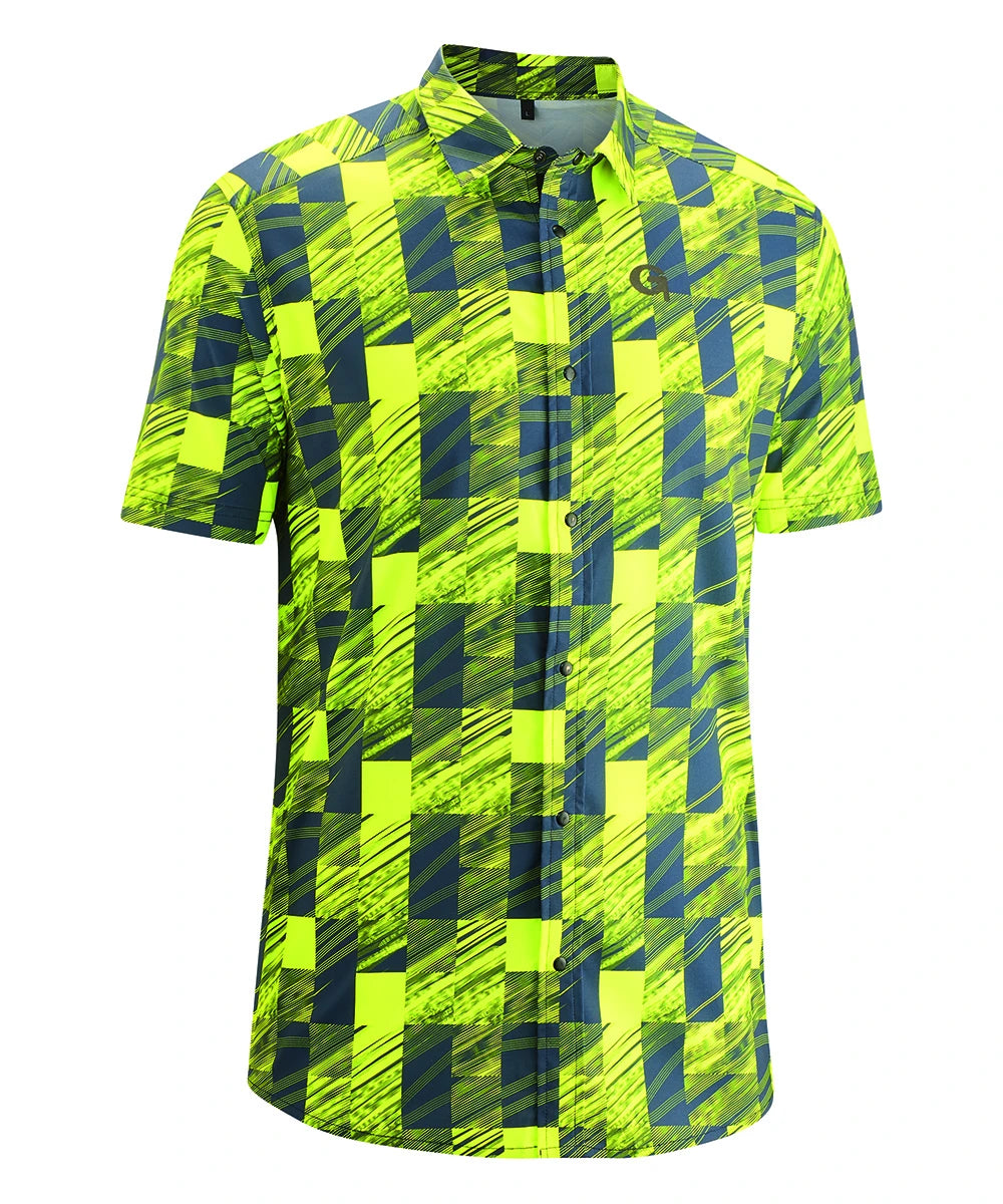 Gonso Bikehemd-1/2 Bohin - Liquid-Life #Wähle Deine Farbe_saftyyell allover