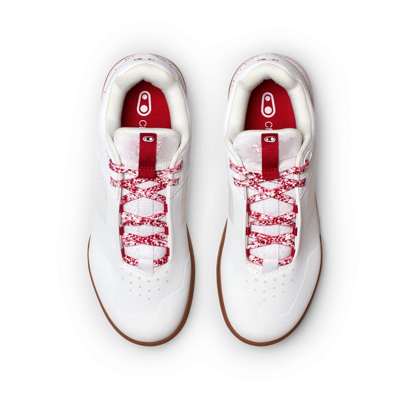 Crankbrothers Stamp Schuh Lace Splatter ltd. #Wähle Deine Farbe_white/red/gum