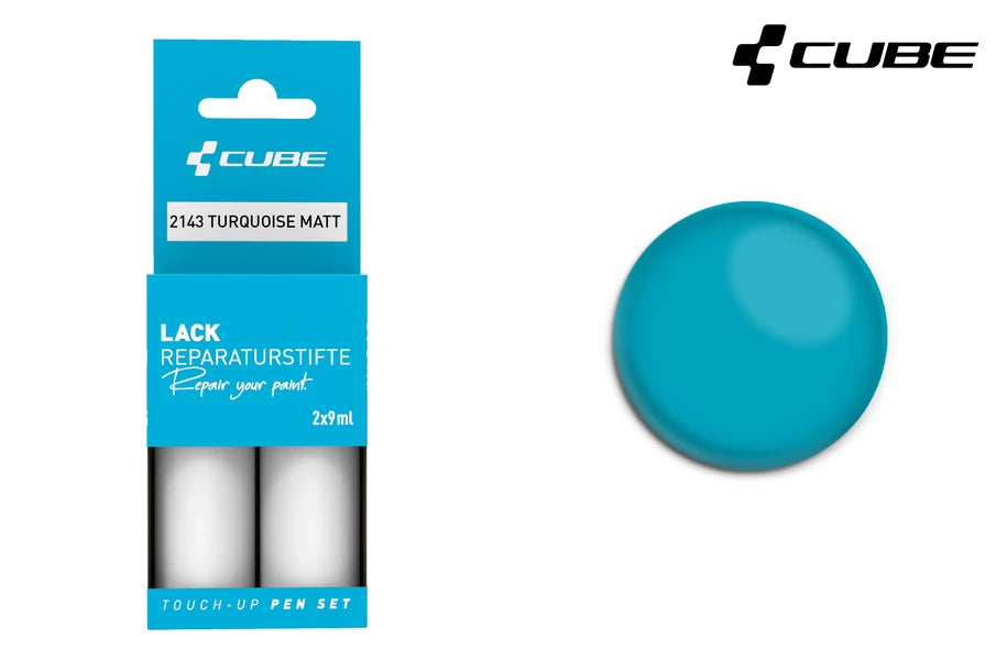 Cube Lackstift Set TURQUOISE matt 2143 - Liquid-Life #Wähle Deine Farbe_
