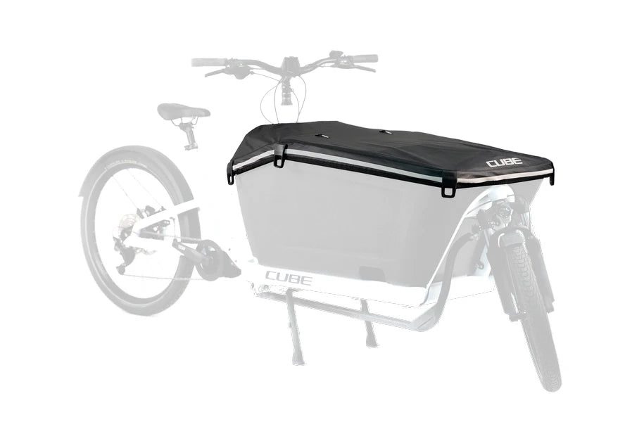 Cube Boxabdeckung für CARGO mit Sitzbank - Liquid-Life #Wähle Deine Farbe_black