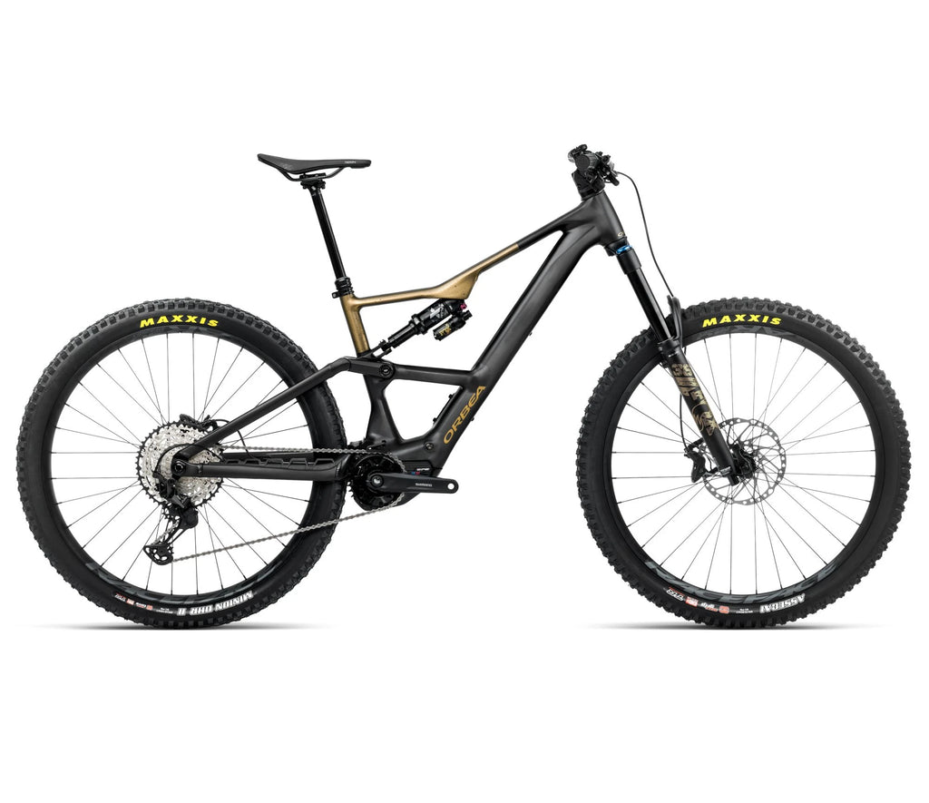 Orbea RISE LT H10 Black - Green 2025