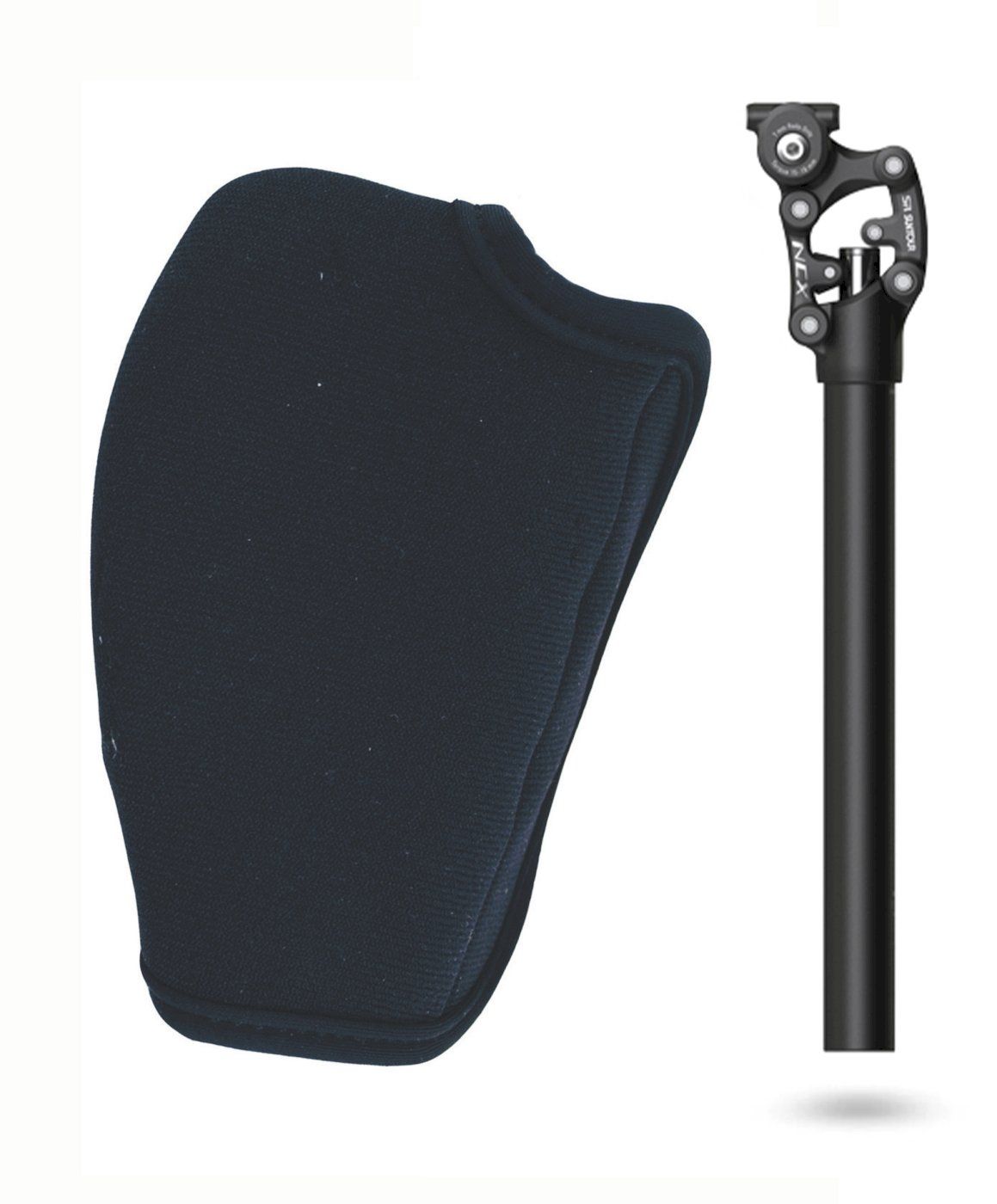 Suntour Sattelstütze Parallel. SP25-NCX 30,9mm #Wähle Deine Farbe_schwarz
